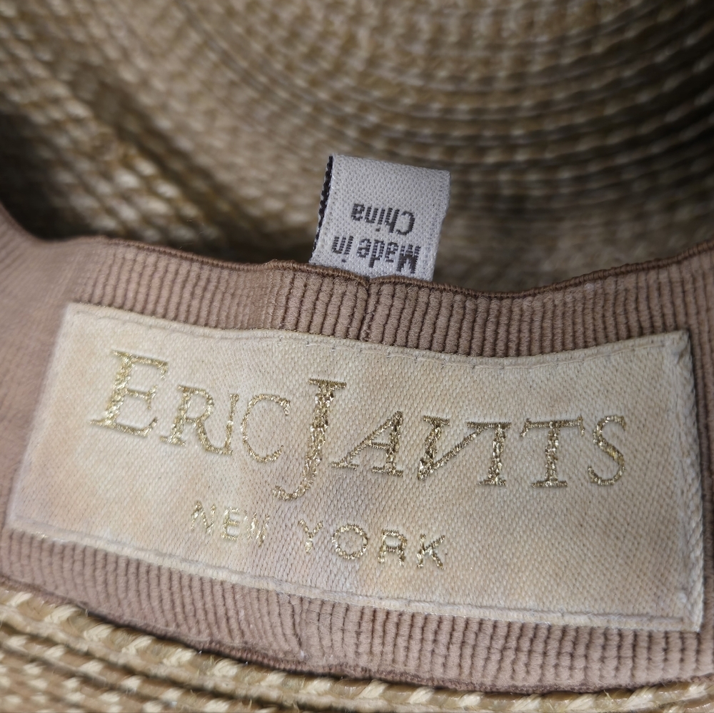 Eric Javits Bella Straw Wide-Brim Sun Hat - Picture 13 of 16